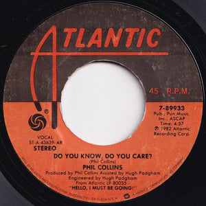 Phil Collins - You Can't Hurry Love / Do You Know, Do You Care? (7 inch Record / Used)