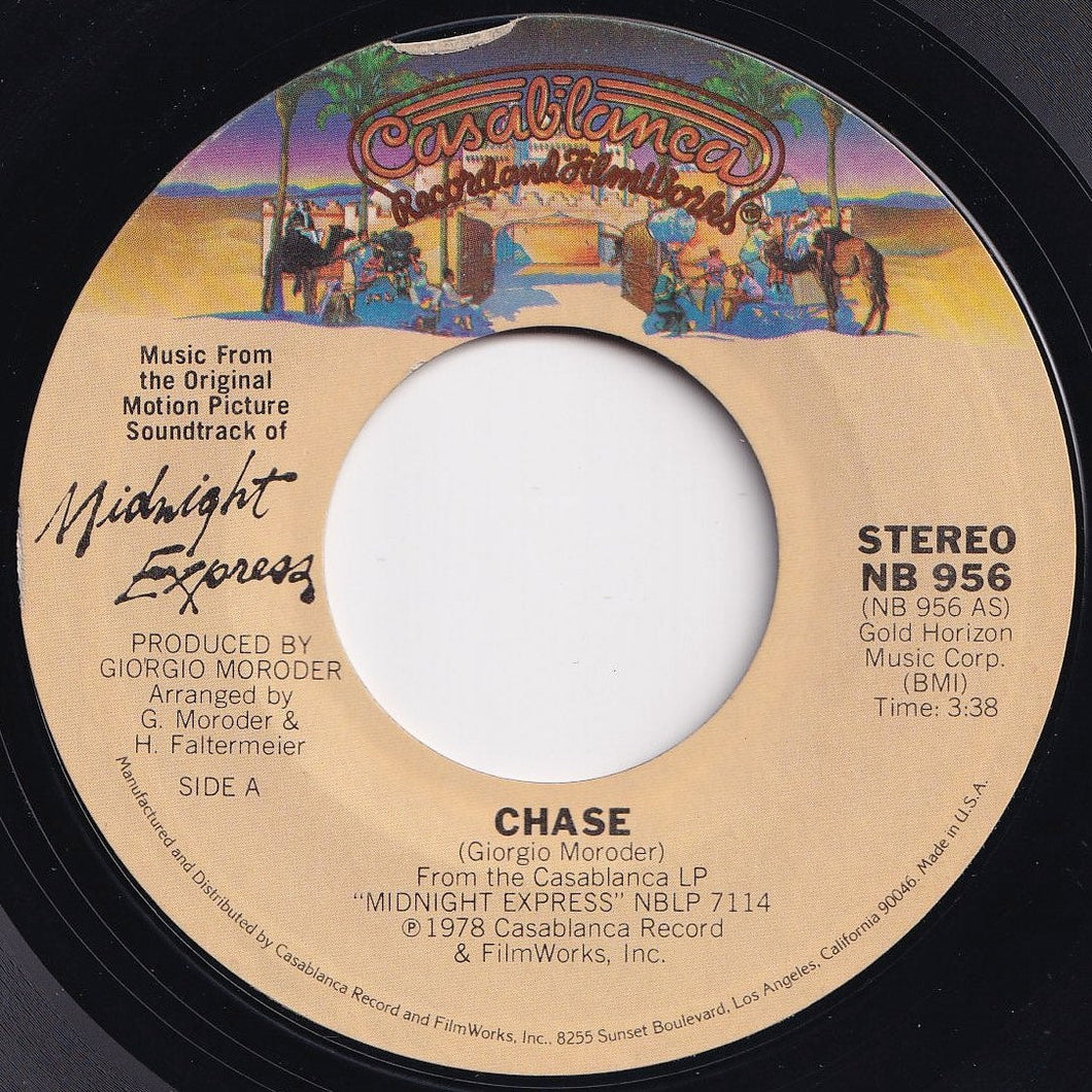 Giorgio Moroder - Chase / Love's Theme (7 inch Record / Used)