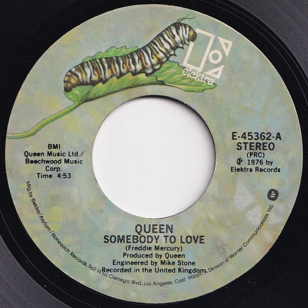 Queen - Somebody To Love / White Man (7 inch Record / Used)