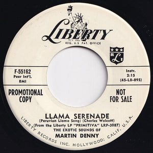 Martin Denny - Quiet Village / Llama Serenade (7 inch Record / Used)