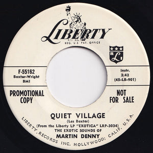 Martin Denny - Quiet Village / Llama Serenade (7 inch Record / Used)