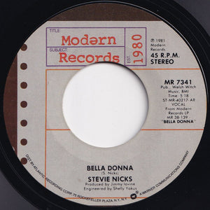 Stevie Nicks, Don Henley - Leather And Lace / Bella Donna (7 inch Record / Used)