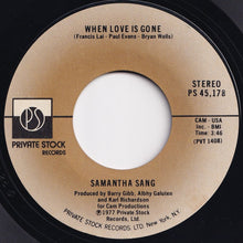 Load image into Gallery viewer, Samantha Sang - Emotion / When Love Is Gone (7 inch Record / Used)
