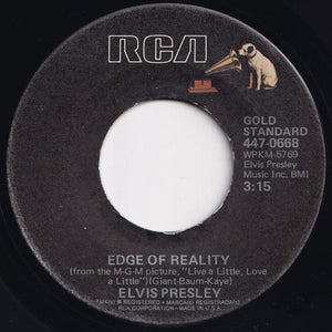 Elvis Presley - If I Can Dream / Edge Of Reality (7 inch Record / Used)