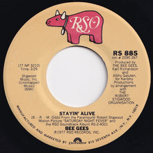 Load image into Gallery viewer, Bee Gees - Stayin&#39; Alive / If I Can&#39;t Have You (7 inch Record / Used)
