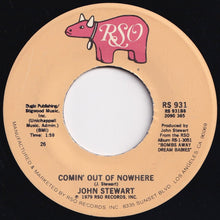 Load image into Gallery viewer, John Stewart - Gold / Comin&#39; Out Of Nowhere (7 inch Record / Used)
