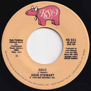 John Stewart - Gold / Comin' Out Of Nowhere (7 inch Record / Used)