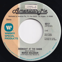 画像をギャラリービューアに読み込む, Maria Muldaur / Mojo Men - Midnight At The Oasis / Sit Down I Think I Love You (7 inch Record / Used)
