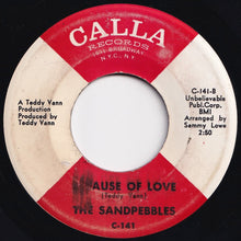 Load image into Gallery viewer, Sandpebbles - Love Power / Because Of Love (7 inch Record / Used)
