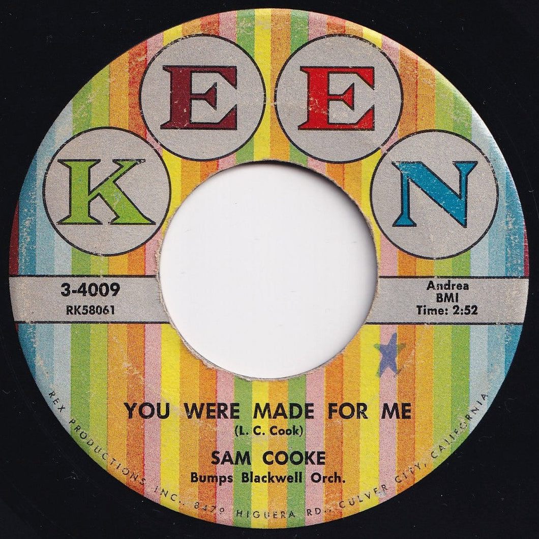 Sam Cooke - You Were Made For Me / Lonely Island (7 inch Record / Used)