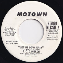 画像をギャラリービューアに読み込む, G.C. Cameron - Let Me Down Easy (Mono) / (Stereo) (7 inch Record / Used)
