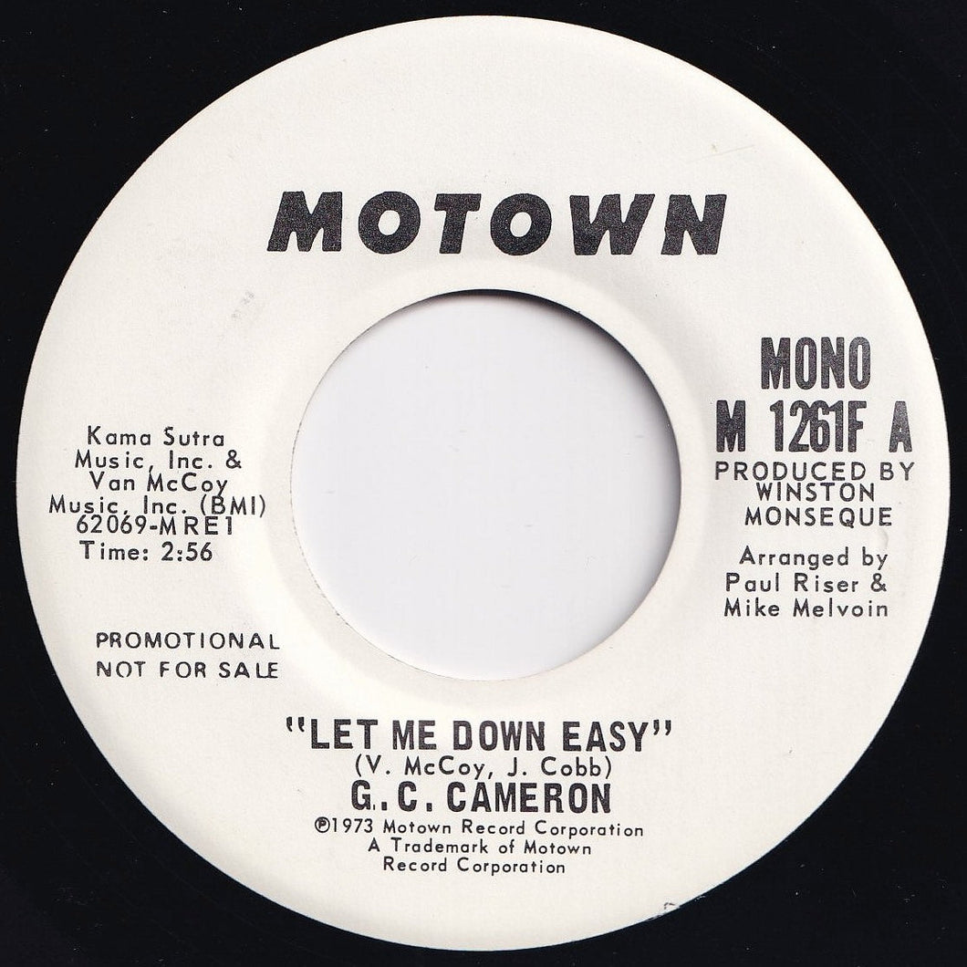 G.C. Cameron - Let Me Down Easy (Mono) / (Stereo) (7 inch Record / Used)