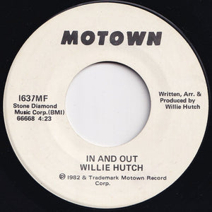 Willie Hutch -  In And Out / In And Out (7 inch Record / Used)