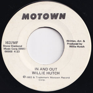 Willie Hutch -  In And Out / In And Out (7 inch Record / Used)