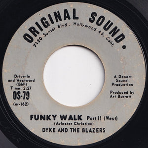 Dyke And The Blazers - Funky Walk (Part 1) / (Part 2) (7 inch Record / Used)