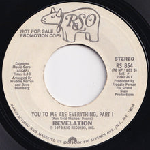 Load image into Gallery viewer, Revelation - You To Me Are Everything (Part 1) (Mono) / (Stereo) (7 inch Record / Used)
