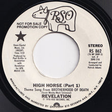 Load image into Gallery viewer, Revelation - High Horse (Part 1) / (Part 2) (7 inch Record / Used)
