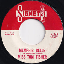 Load image into Gallery viewer, Miss Toni Fisher - The Big Hurt / Memphis Belle (7 inch Record / Used)
