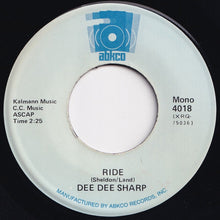 画像をギャラリービューアに読み込む, Dee Dee Sharp - Mashed Potato Time / Ride (7 inch Record / Used)
