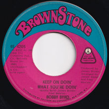 画像をギャラリービューアに読み込む, Bobby Byrd - Keep On Doin&#39; What You&#39;re Doin&#39; / Let Me Know (7 inch Record / Used)
