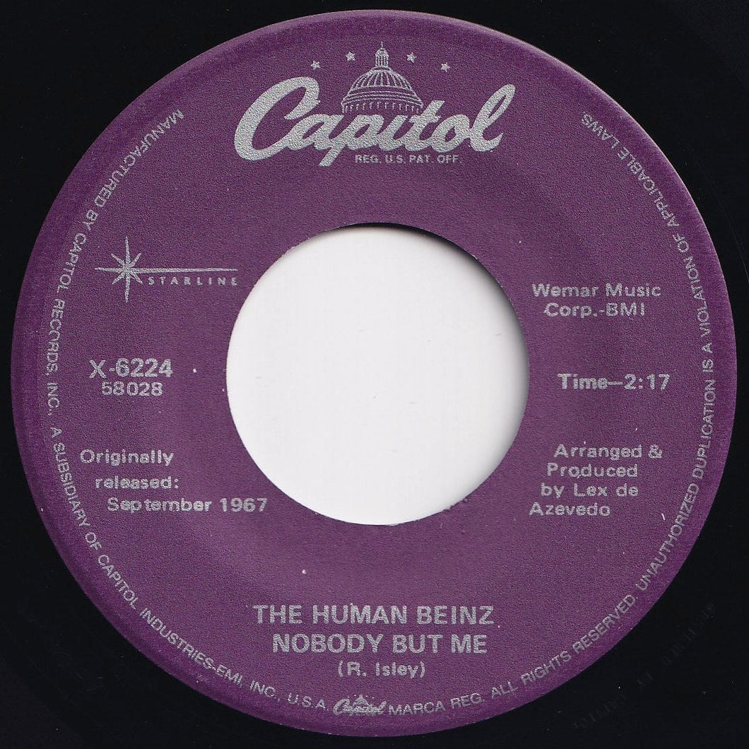 Human Beinz / People - Nobody But Me / I Love You (7 inch Record / Used)