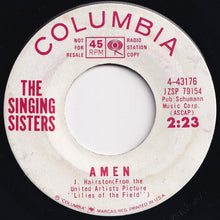 Load image into Gallery viewer, Singing Sisters - My Lord Says / Amen (7 inch Record / Used)
