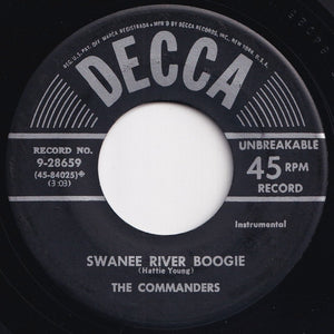 Commanders - Honey In The Horn / Swanee River Boogie (7 inch Record / Used)