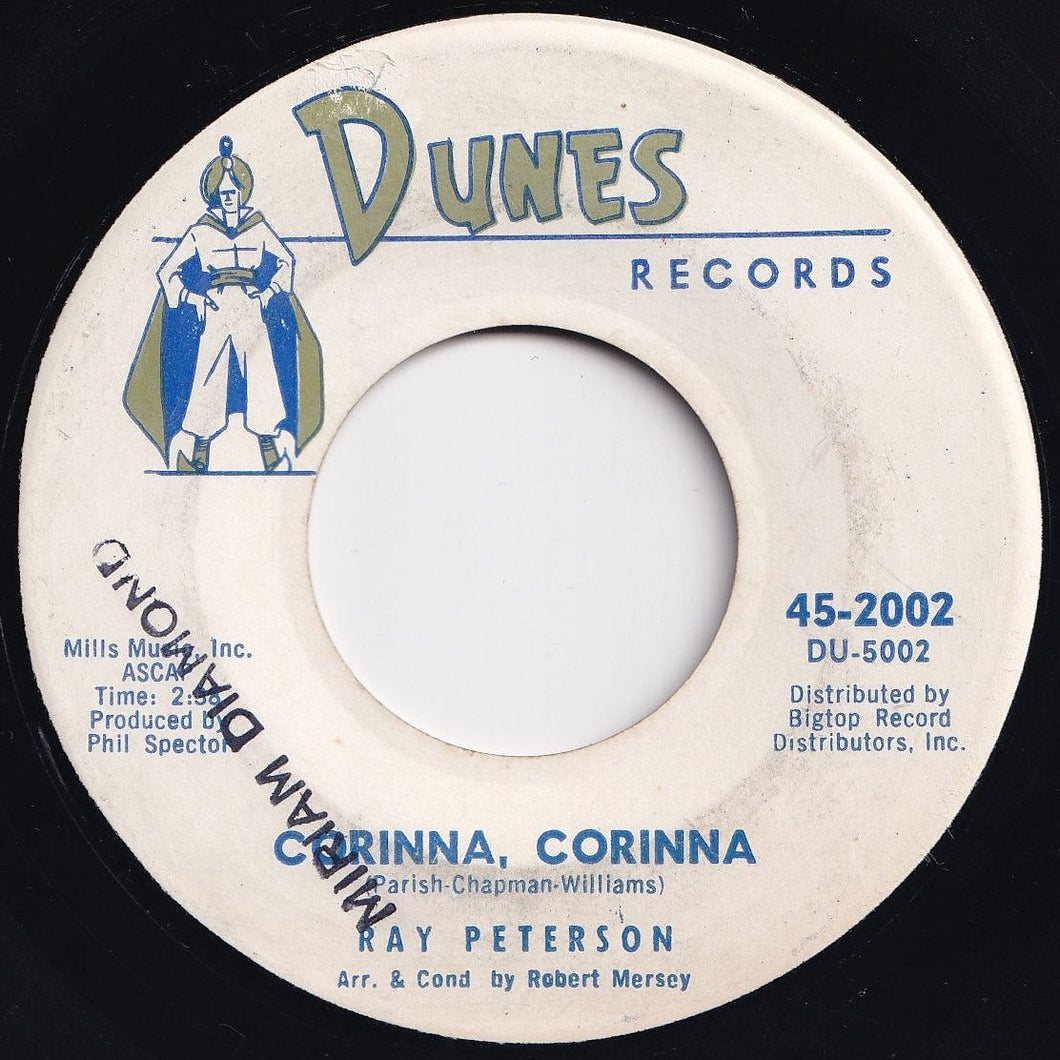 Ray Peterson - Corinna, Corinna / Be My Girl (7 inch Record / Used)