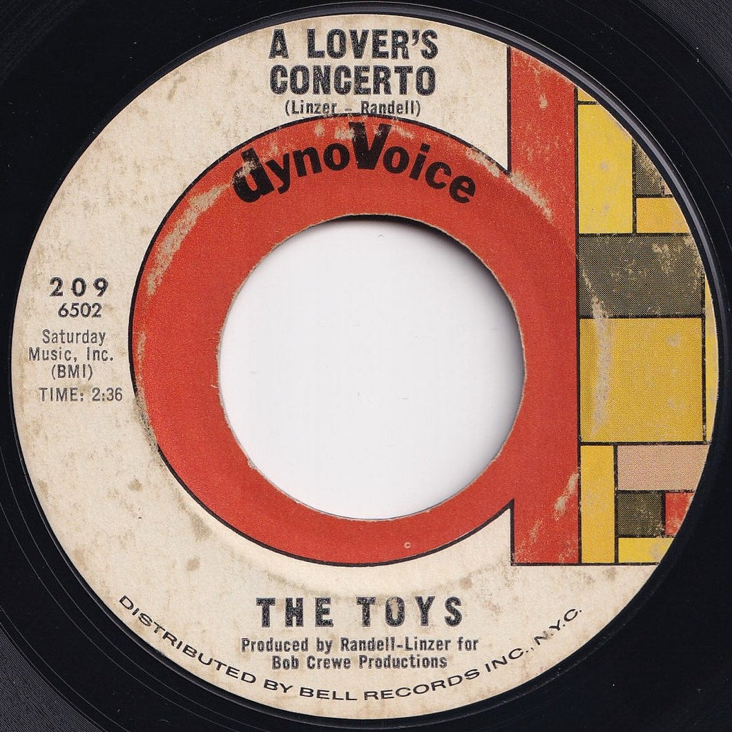 Toys - A Lover's Concerto / This Night (7 inch Record / Used)