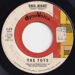 Toys - A Lover's Concerto / This Night (7 inch Record / Used)