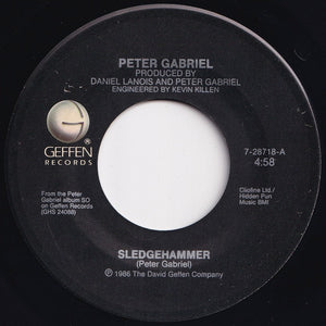 Peter Gabriel - Sledgehammer / Don't Break This Rhythm (7 inch Record / Used)