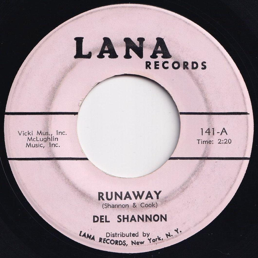 Del Shannon - Runaway / Jody (7 inch Record / Used)