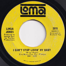 Load image into Gallery viewer, Linda Jones - Hypnotized / I Can&#39;t Stop Lovin&#39; My Baby (7 inch Record / Used)
