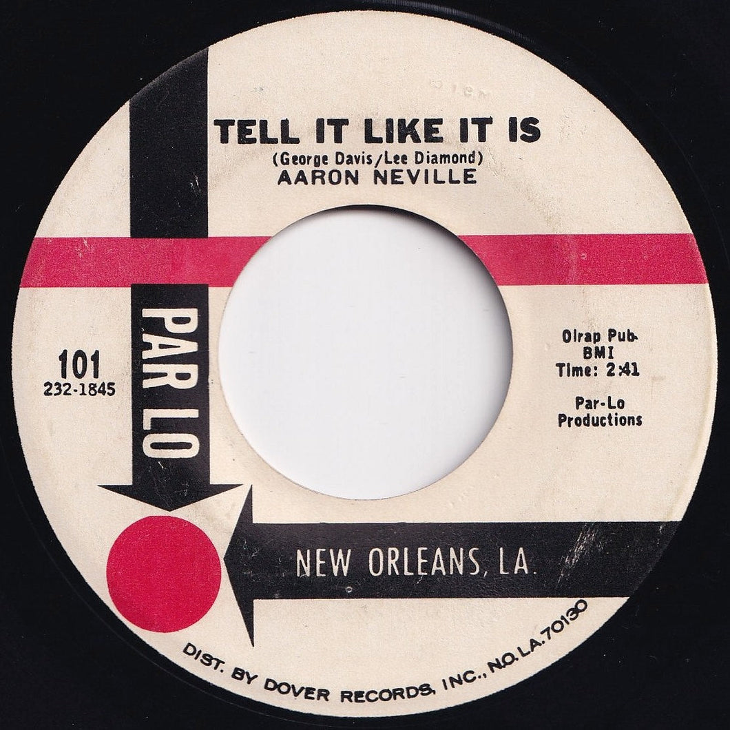 Aaron Neville - Tell It Like It Is / Why Worry (7 inch Record / Used)