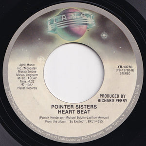 Pointer Sisters - Jump (For My Love) / Heart Beat (7 inch Record / Used)