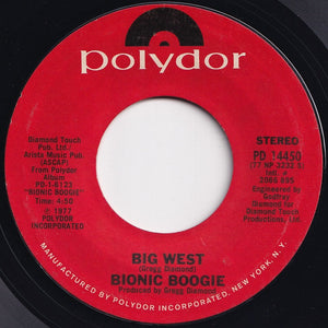 Bionic Boogie - Risky Changes / Big West (7 inch Record / Used)