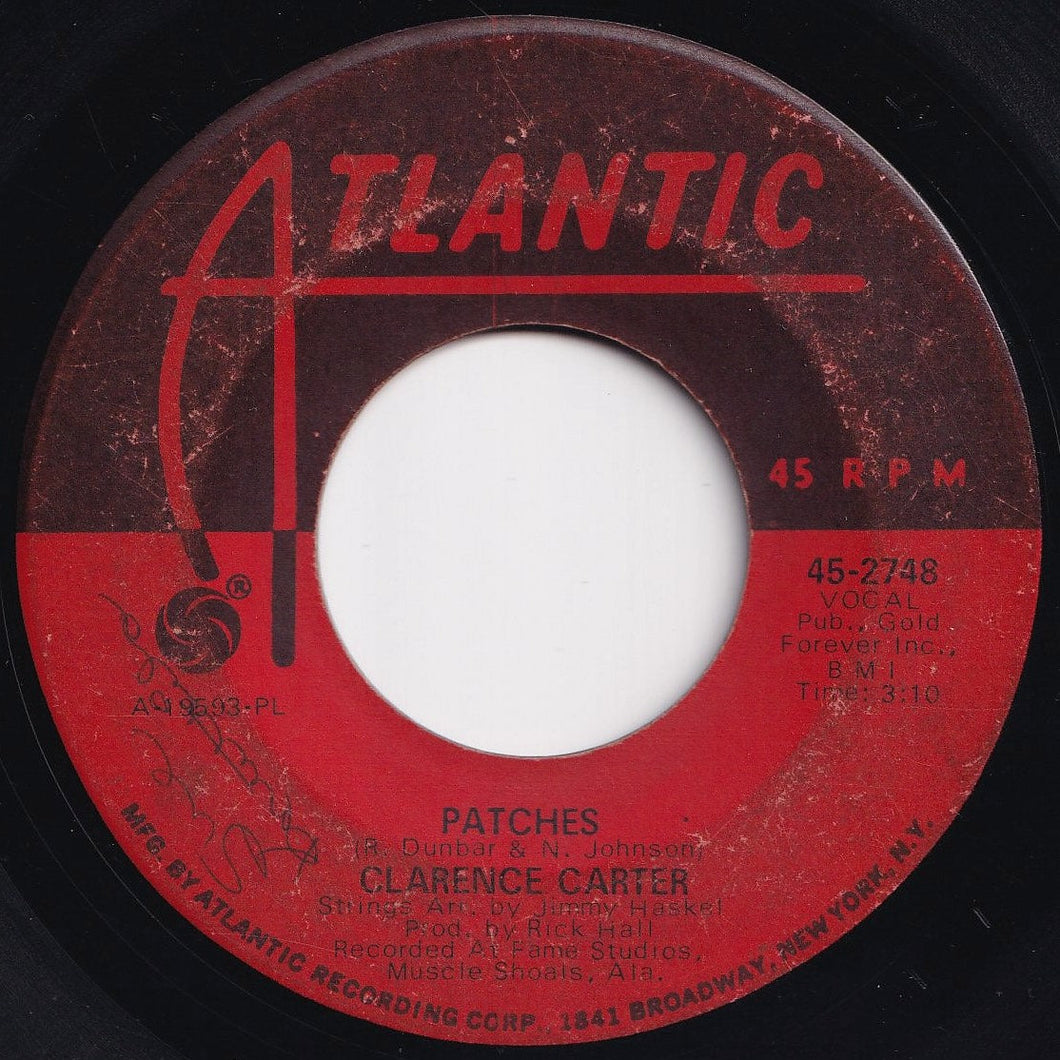 Clarence Carter - Patches / Say It One More Time (7 inch Record / Used)