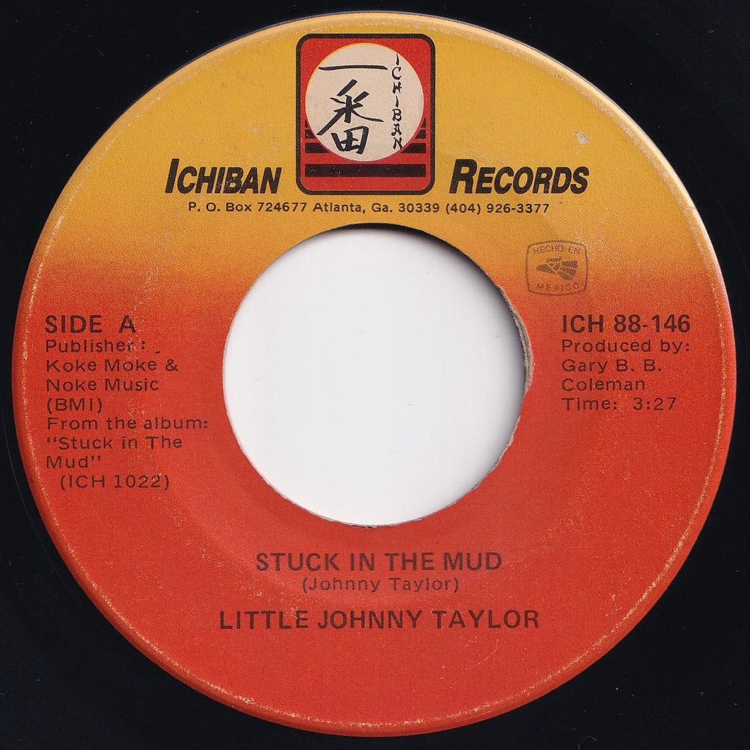 Little Johnny Taylor - Stuck In The Mud / I Will Give It Back To You (7 inch Record / Used)