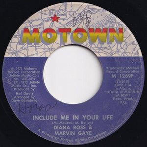 Diana Ross, Marvin Gaye - My Mistake (Was To Love You) / Include Me In Your Life (7 inch Record / Used)