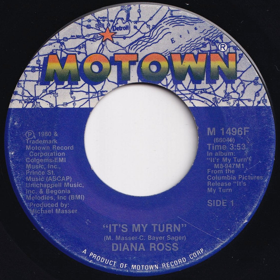 Diana Ross - It's My Turn / Together (7 inch Record / Used)