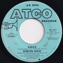 画像をギャラリービューアに読み込む, Simon Said - Smile (Mono) / (Stereo) (7 inch Record / Used)
