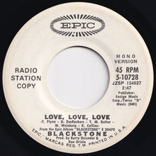 Load image into Gallery viewer, Blackstone - Love, Love, Love (Mono) / (Stereo) (7 inch Record / Used)
