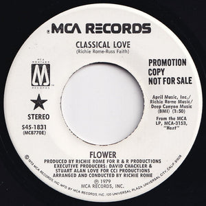 Flower - Classical Love / Our Never Ending Love (7 inch Record / Used)