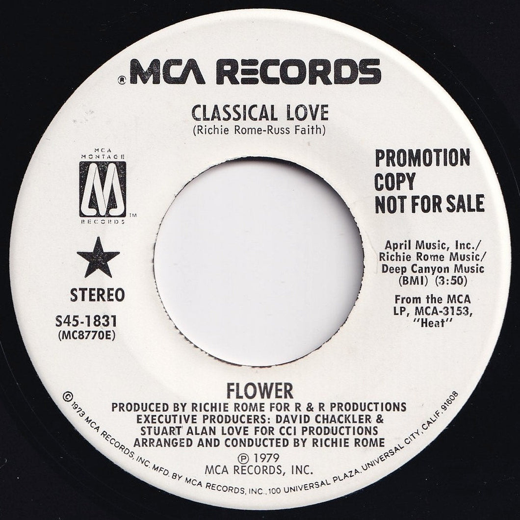 Flower - Classical Love / Our Never Ending Love (7 inch Record / Used)