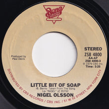 Load image into Gallery viewer, Nigel Olsson - Little Bit Of Soap / Thinking Of You (7 inch Record / Used)
