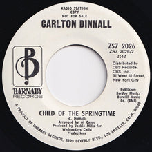 Load image into Gallery viewer, Carlton Dinnall - A Long Way To Go / Child Of The Springtime (7 inch Record / Used)
