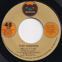 画像をギャラリービューアに読み込む, Todd Rundgren - Hello It&#39;s Me / Cold Morning Light (7 inch Record / Used)
