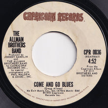 画像をギャラリービューアに読み込む, Allman Brothers Band - Jessica / Come And Go Blues (7 inch Record / Used)
