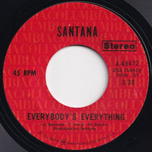 Load image into Gallery viewer, Santana - Everybody&#39;s Everything / Guajira (7 inch Record / Used)
