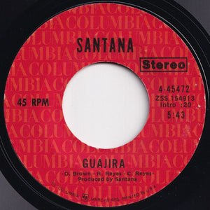 Santana - Everybody's Everything / Guajira (7 inch Record / Used)